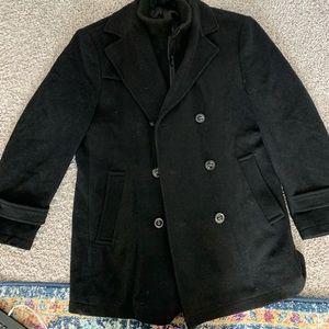 Black Ralph Lauren dress coat